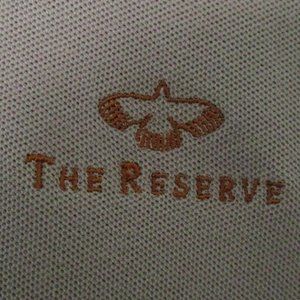 Clark Gregory Mens S/S "The Reserve" Golf Club Tan Cotton Polo Shirt -Large Slim
